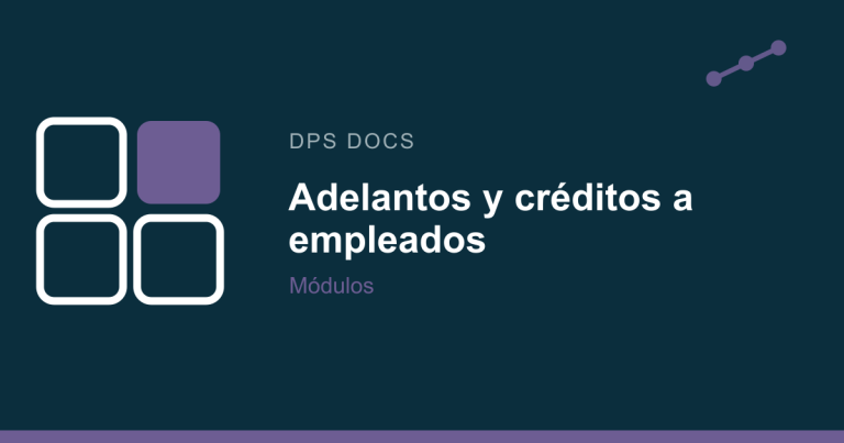 Adelantos y créditos a empleados