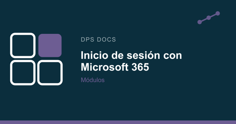 Inicio de sesión con Microsoft 365