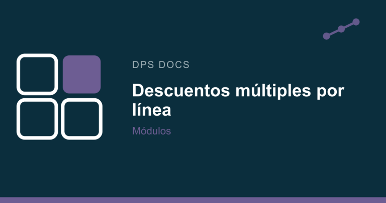 Descuentos múltiples por línea